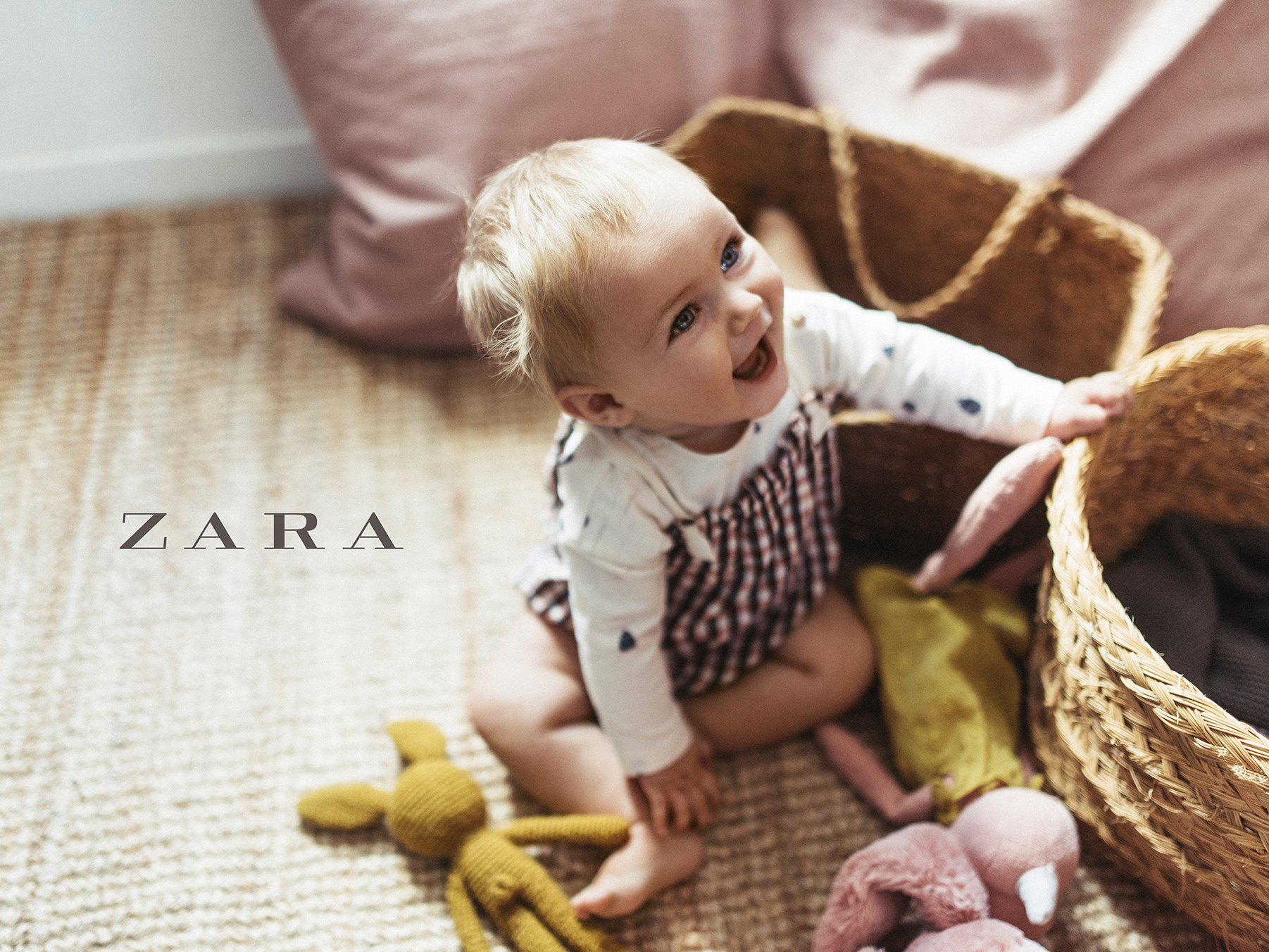 Zara Kids Baby Collection retouched by 