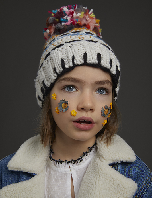 Zara Kids face paint lookbook