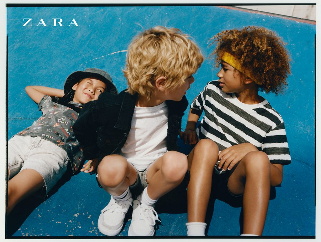 zara kids boy collection retouched by White Retouch.