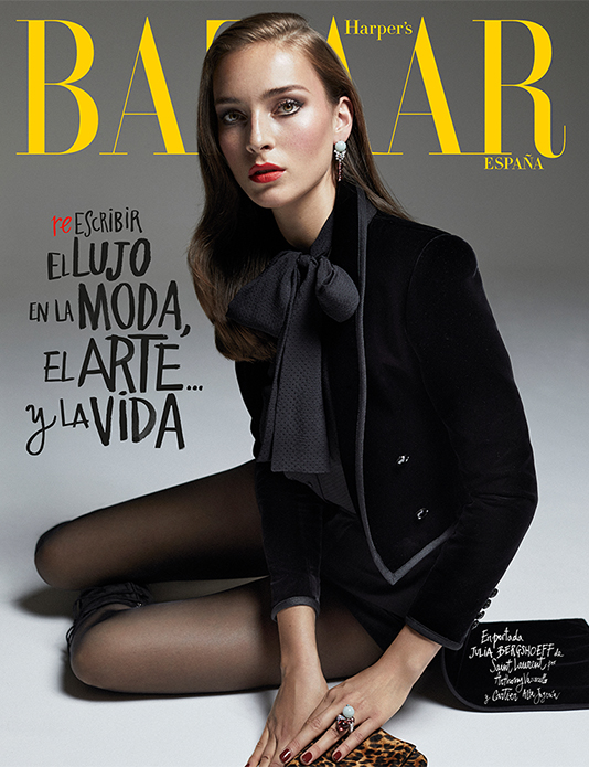 Julia Bergshoeff cover Harper´s Bazaar Spain