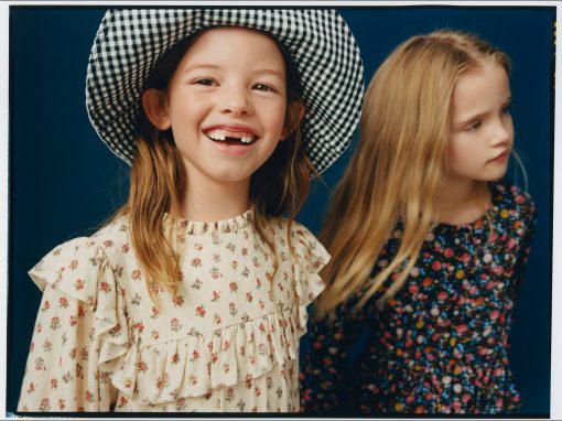 Zara Kids Advertising retouched by White Retouch.