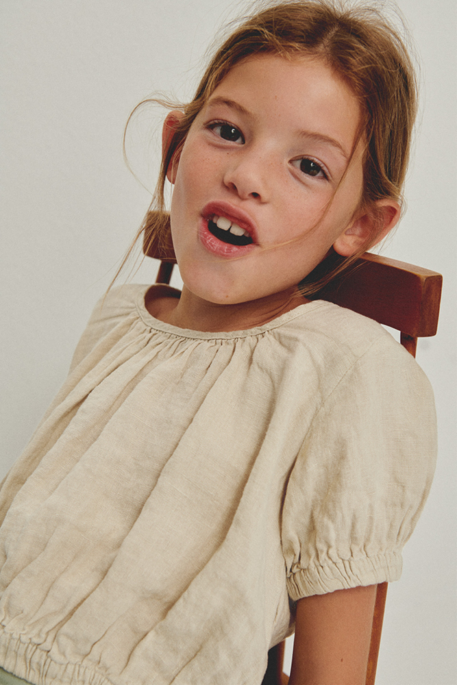 Zara Kids 2020 Girl Photo Retouch by White Retouch