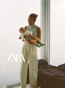Zara Kids New Born Campaign retouched by White Retouch